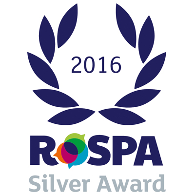 We are pleased to announce that we have been awarded a silver RoSPA Occupational Health and Safety Award for the second year running.