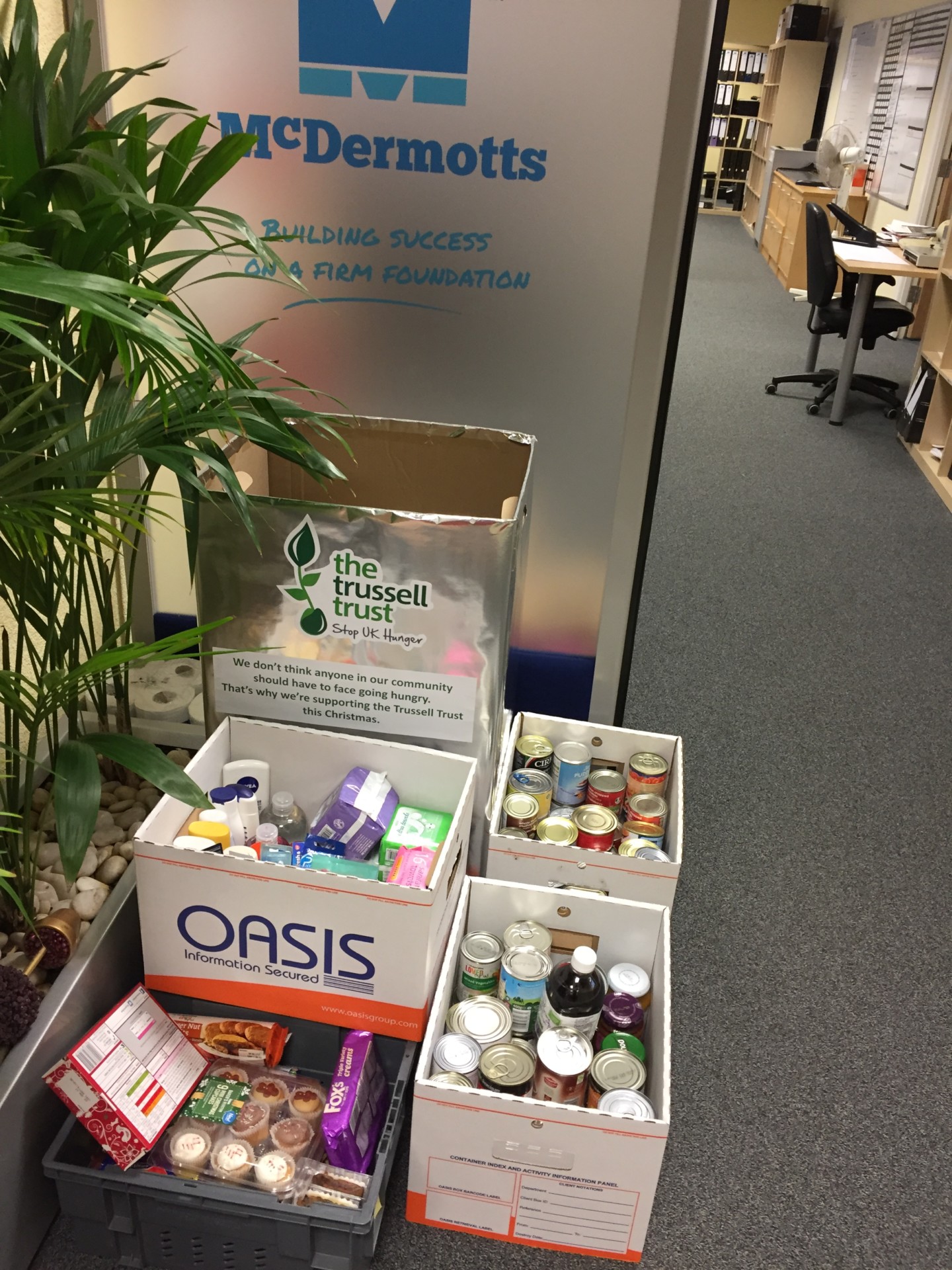Trussell Trust collection 2016