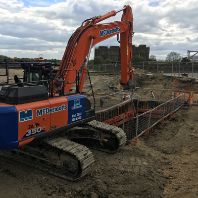 Here are few progress photos from the new Ryvita Crisp Bread facility for main contractor GF Tomlinson in Bardney, Lincolnshire.