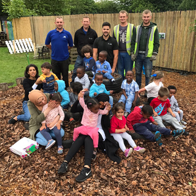Earlier in the Summer we worked with our customer Jaguar Land Rover to transform the garden at The Greenhouse Multi-Cultural Play and Arts Project in Liverpool.
