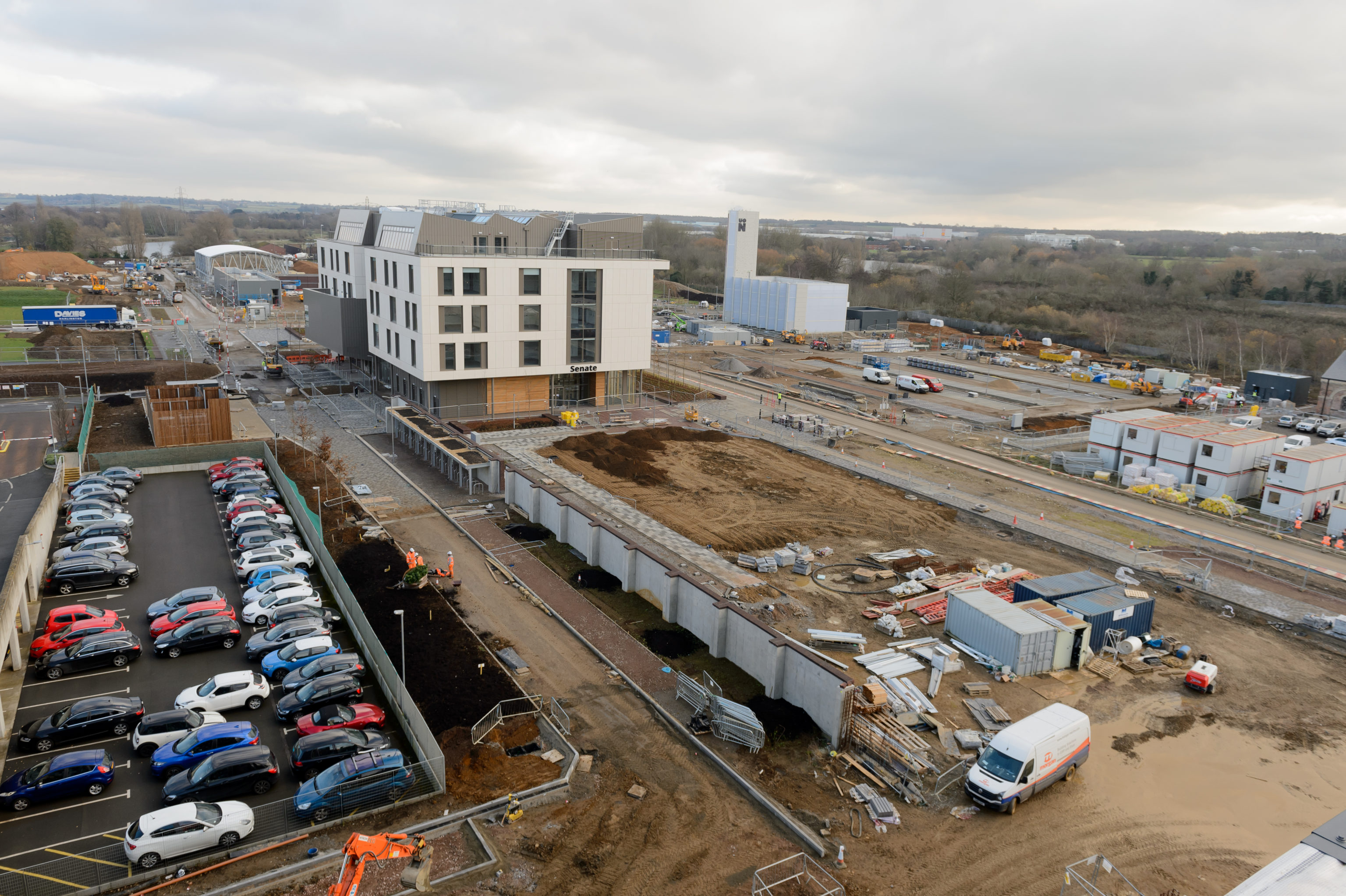 Well done to the McDermotts team for coming top of Bowmer & Kirkland's subcontractor leader board at the University of Northampton's new Waterside Campus.