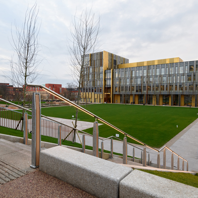 This time lapse shows how the new Green Heart at the centre of the University of Birmingham campus came to life