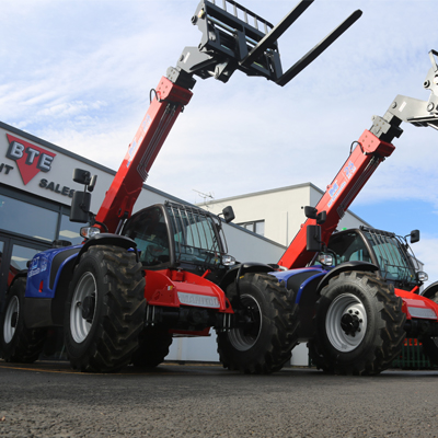 We're very excited to be getting some new plant from BTE Plant Sales starting with these Manitou telehandlers.
