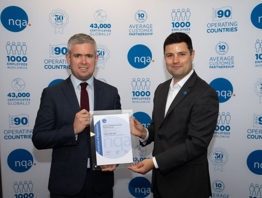 We are delighted to share that we have been retained certification by NQA to our integrated management system encompassing ISO9001, ISO14001, ISO50001, and ISO45001.