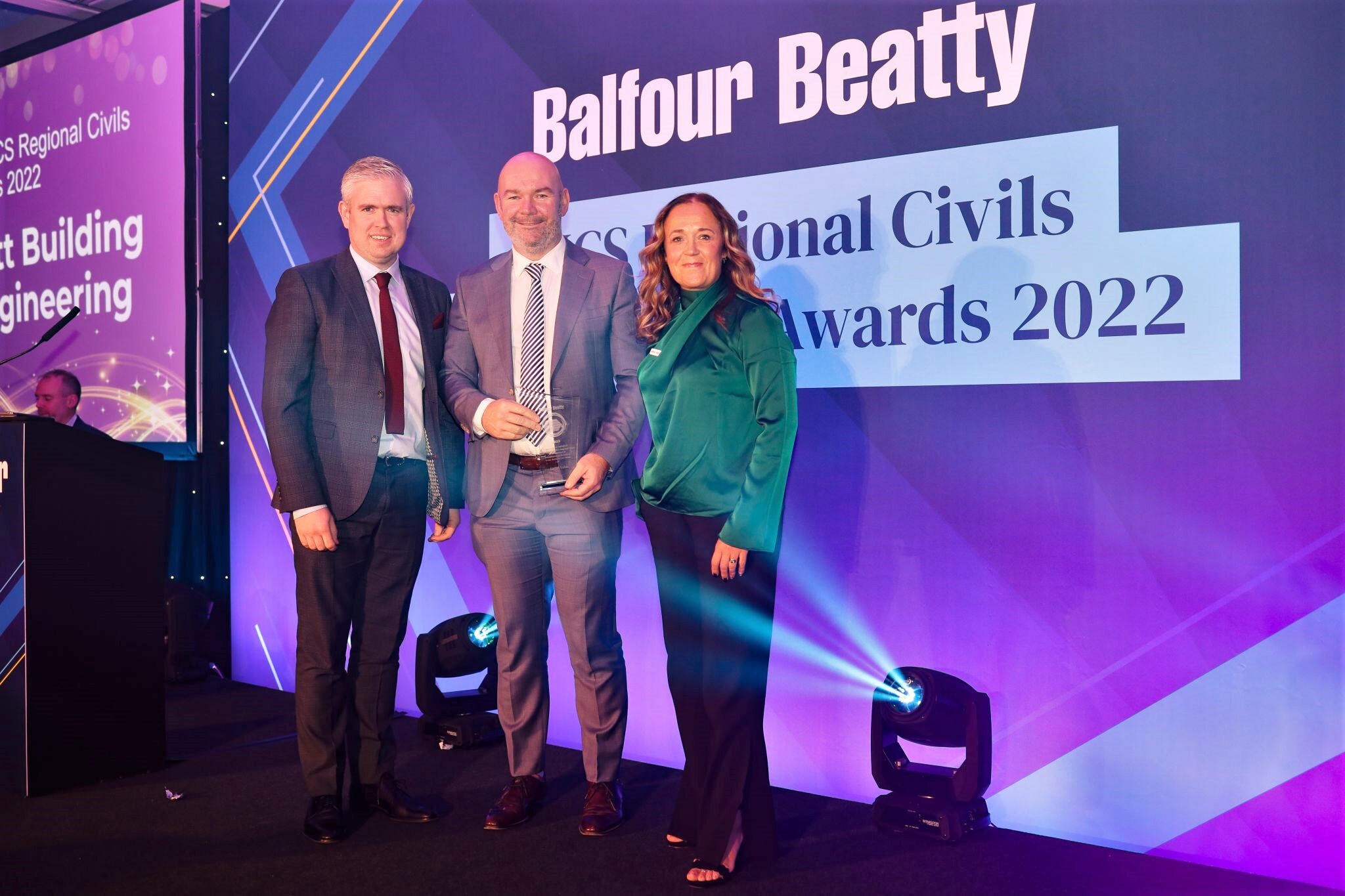 The Balfour Beatty UKCS Regional Civil Supply Chain Awards saw McDermotts presented with the social value award