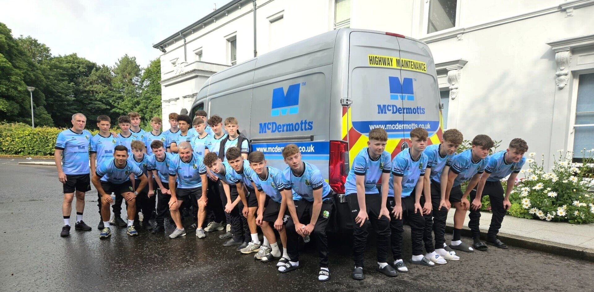 McDermotts proudly supported the team’s journey to the tournament, with sponsorship and provision of a transport vehicle.